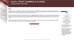 Desktop Screenshot of dtrfcpas.com