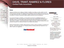 Tablet Screenshot of dtrfcpas.com